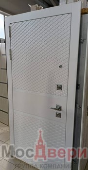 Входная дверь Agnes Белый шелк / White Soft - фото 63937