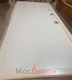 Входная дверь Rebecca Белый шелк / Бьянко - фото 63942