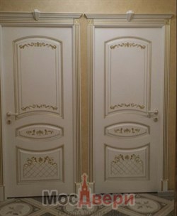 Межкомнатная дверь Aurelia Grand Bianco Oro Seta - фото 64063