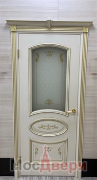 Межкомнатная дверь Genoa Grand Avorio Oro Seta - фото 64071