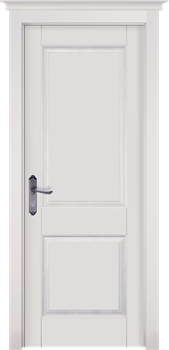 Межкомнатная дверь Ставангер Grand Белый Классик - фото 64159