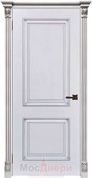 Межкомнатная дверь Parma Solid Bianco Argento - фото 64188