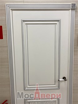 Межкомнатная дверь Parma Solid Bianco Argento - фото 64190