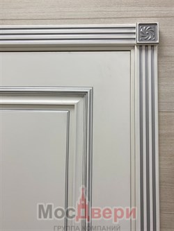 Межкомнатная дверь Parma Solid Bianco Argento - фото 64192