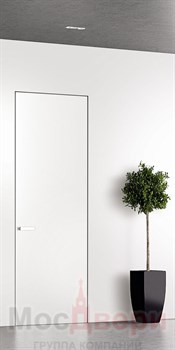 Скрытая дверь межкомнатная Design Invisible Grand H2300 SE Alum Black Edition - фото 64541