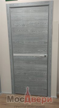 Наличник GR прямой телескопический 70*24*2150 Грувд Серый - фото 67155