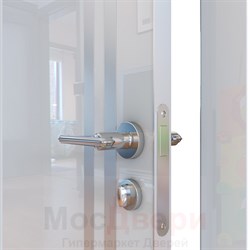 Притворная планка Rw 42dB Prima GL Белый Люкс 35*2200 - фото 67770