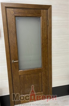 Наличник стандартный прямой Массив ольхи /шпон дуба 10*70*2150 Дуб Винтаж - фото 68681