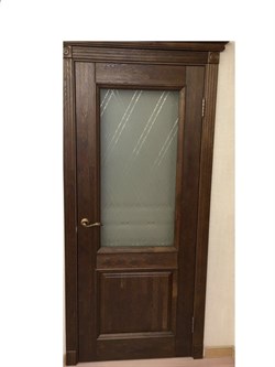 Наличник телескопический прямой Массив ольхи /шпон дуба 10*70*2150 Дуб Винтаж - фото 68701