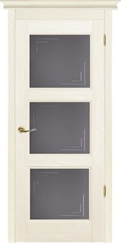 Притворная планка Массив дуба 8*33*2000 Слоновая Кость - фото 68751