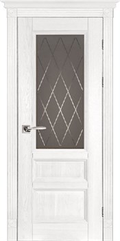 Наличник стандартный прямой Массив ольхи /шпон дуба 10*70*2150 Дуб Жемчуг - фото 68763