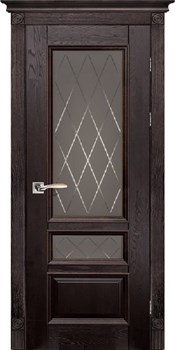 Добор стандартный Массив ольхи /шпон дуба 15*150*2080 Венге - фото 68783