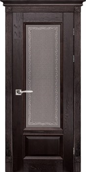 Наличник телескопический прямой Массив ольхи /шпон дуба 10*70*2150 Венге - фото 68786