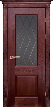 Притворная планка Массив дуба 8*33*2000 Красное Дерево - фото 68807