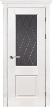 Наличник стандартный прямой Массив ольхи /шпон дуба 10*70*2150 Белый Классик - фото 68814