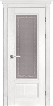 Наличник стандартный канелюр Массив дуба 10*70*2150 Белый Классик - фото 68815