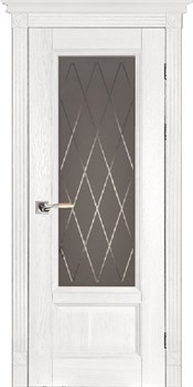 Добор стандартный  Массив ольхи /шпон дуба 15*100*2080 Белый Классик - фото 68816