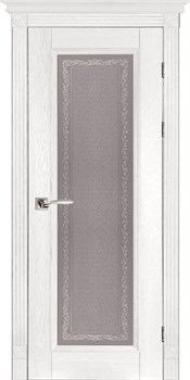 Добор стандартный Массив ольхи /шпон дуба 15*150*2080 Белый Классик - фото 68817