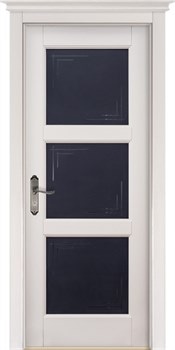 Плинтус Шпон дуба 17*70*2150 Белый Классик - фото 68829