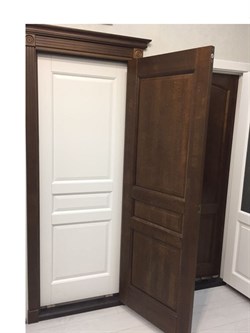 Коробка телескоп Массив ольхи /шпон ольхи 40*75*2080 мм Дуб Винтаж - фото 68832