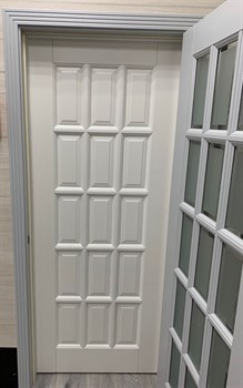 Карниз Массив ольхи для полотен шириной 600-900 мм Дуб Винтаж - фото 68880