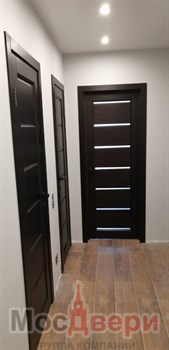 Добор телескопический Массив ольхи /шпон ольхи 15*200*2080 мм Венге - фото 68940