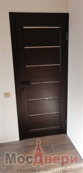 Добор телескопический Массив ольхи /шпон ольхи 15*200*2080 мм Венге - фото 68942