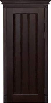 Карниз Массив ольхи для полотен шириной 600-900 мм Венге - фото 68946