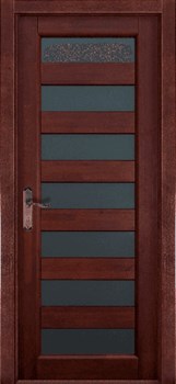 Добор телескопический Массив ольхи /шпон ольхи 15*200*2080 мм Красное Дерево - фото 68953