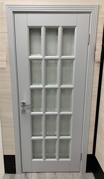 Коробка телескоп Массив ольхи /шпон ольхи 40*75*2080 мм Дуб Серый - фото 68985