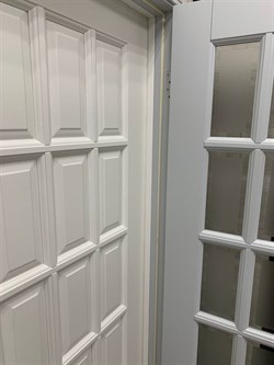 Наличник телескопический прямой Массив ольхи /шпон ольхи 10*70*2150 мм Дуб Серый - фото 68988