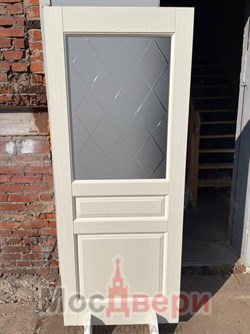 Наличник телескопический канелюр Массив ольхи 10*70*2150 мм Слоновая кость - фото 69029