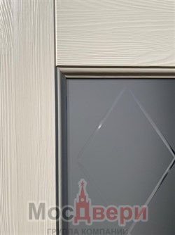 Наличник телескопический канелюр Массив ольхи 10*70*2150 мм Слоновая кость - фото 69030