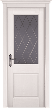 Плинтус Шпон сосны 17*70*2150 мм Белый Классик - фото 69100