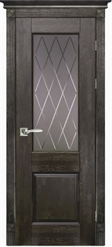 Коробка телескоп Массив ольхи /шпон дуба 40*75*2080 Черный Жемчуг - фото 69107