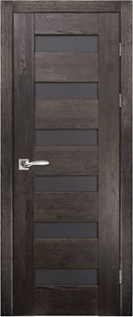 Плинтус Шпон дуба 17*70*2150 Черный Жемчуг - фото 69117