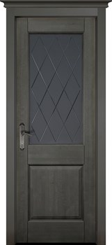 Наличник телескопический прямой Массив ольхи /шпон ольхи 10*70*2150 мм Черный Жемчуг - фото 69170