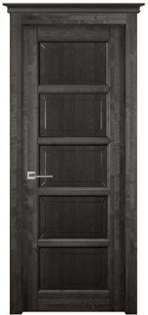 Карниз Массив ольхи для распашных дверей 55*60*1470 мм Черный Жемчуг - фото 69178