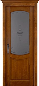 Розетка Массив ольхи 70*70*20 мм Американский орех - фото 69186