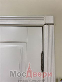 Наличник прямой телескопический Toscana B Bianco 70*10*2150 - фото 69577