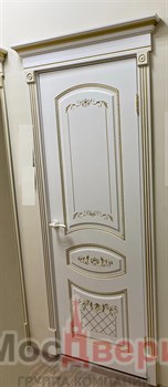 Наличник канелюр телескопический Toscana D Bianco 70*10*2150 patina - фото 69661