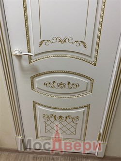 Наличник канелюр телескопический Toscana D Bianco 70*10*2150 patina - фото 69663