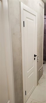 Наличник фигурный телескопический Lazio Bianco 70*16*2100 - фото 69795