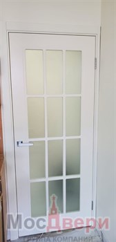 Капитель телескоп Lazio Bianco на распашные двери - фото 69829