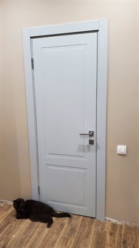 Наличник прямой телескопический Lazio Grigio Chiaro 70*10*2100 - фото 69985