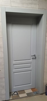 Наличник канелюр телескопический Lazio Grigio Chiaro 70*10*2100 - фото 69991