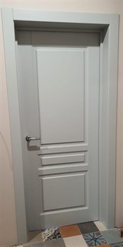 Наличник канелюр телескопический Lazio Grigio Chiaro 70*10*2100 - фото 69992