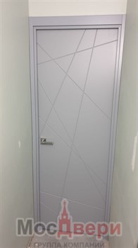 Наличник фигурный телескопический Lazio Grigio 70*16*2100 - фото 70099