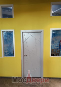 Наличник прямой телескопический Piemonte Grigio 76*12*2150 - фото 70217