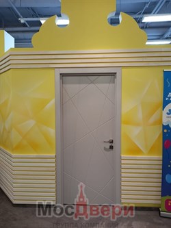 Наличник прямой телескопический Piemonte Grigio 76*12*2150 - фото 70218